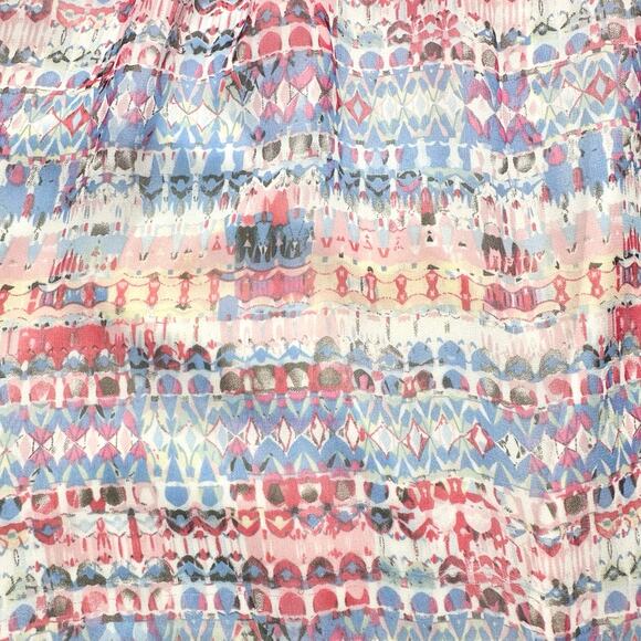 Umgee | Women | Pastel Abstract High Low Breezy Summer Shift Dress | Size Large - Picture 10 of 10